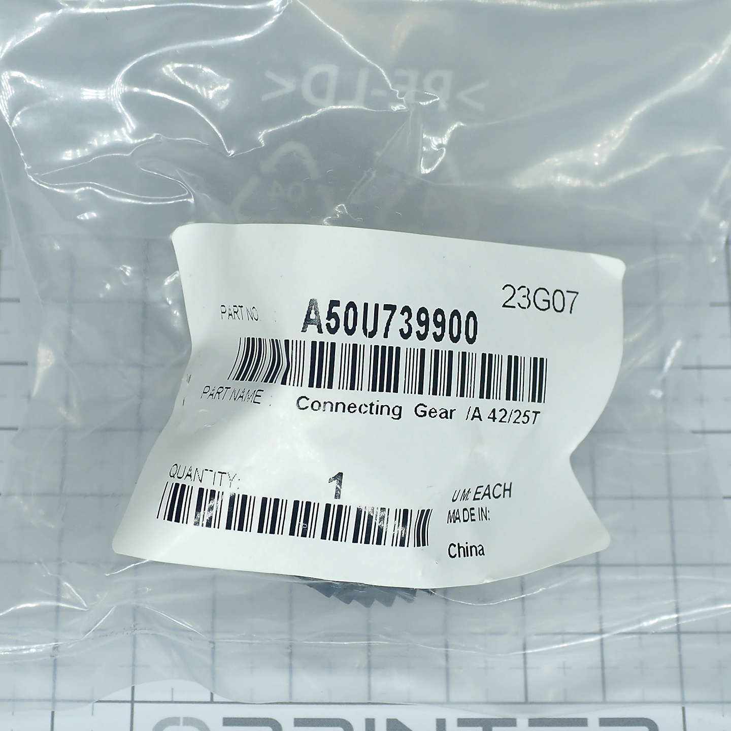 Шестерня A 42/25T Konica Minolta A50U739900