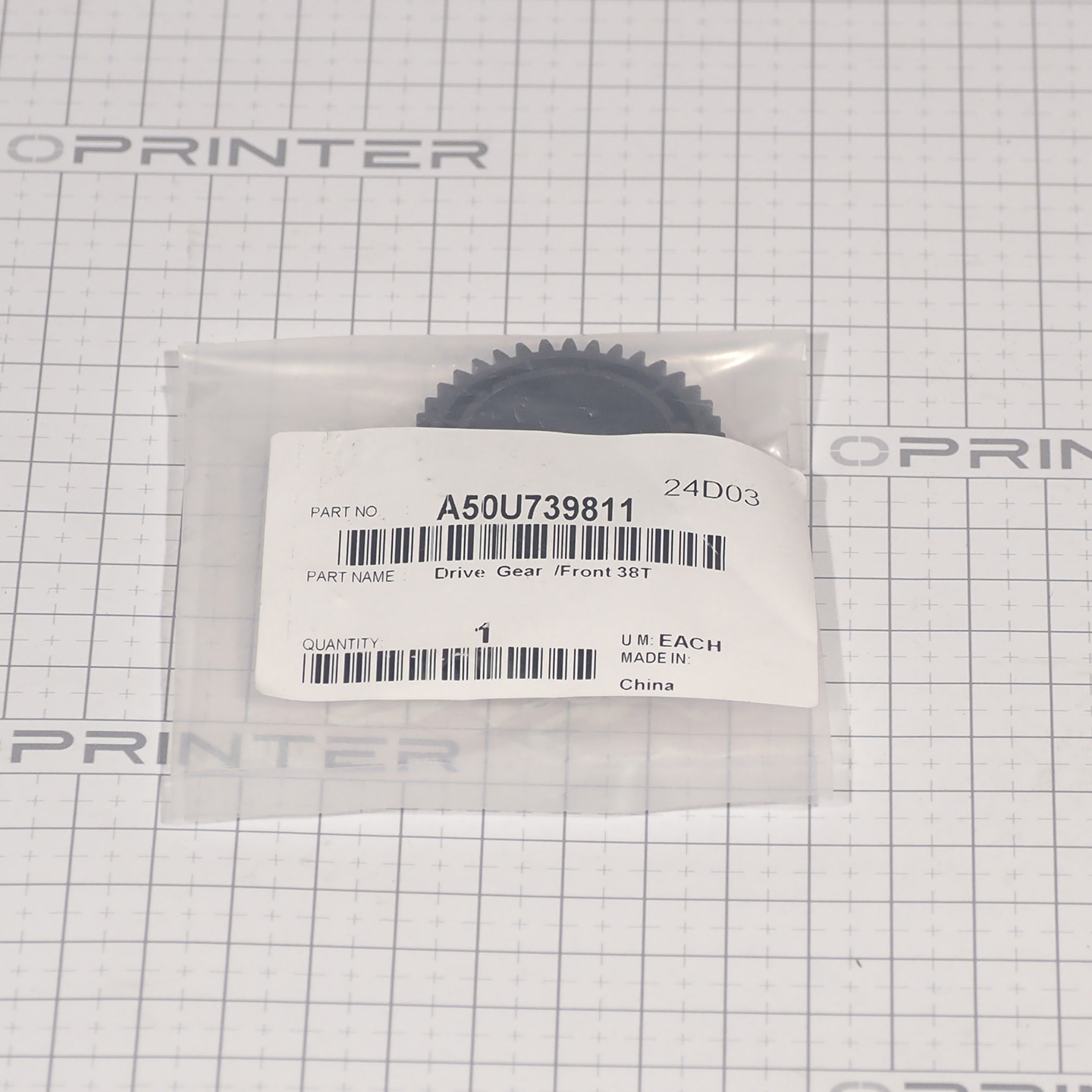 Шестерня Konica Minolta A50U739811