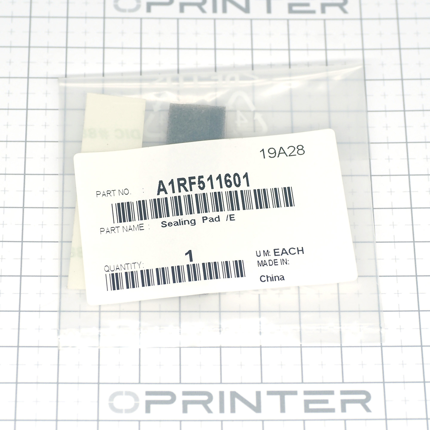 Пластина очистки ленты переноса (transfer belt cleaning seal/r) Konica Minolta A1RF511600