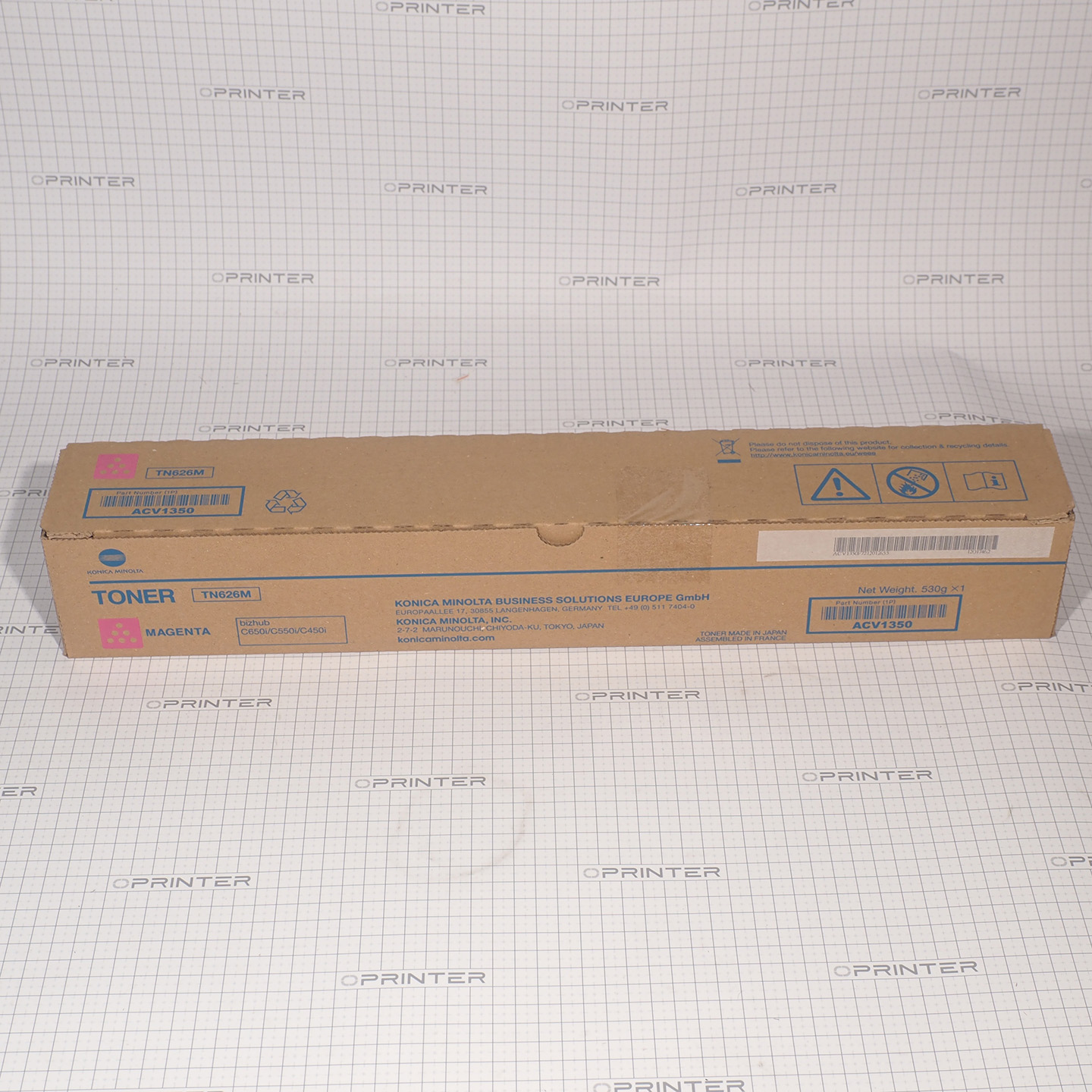 Тонер TN-626M magenta пурпурный Konica Minolta ACV1350
