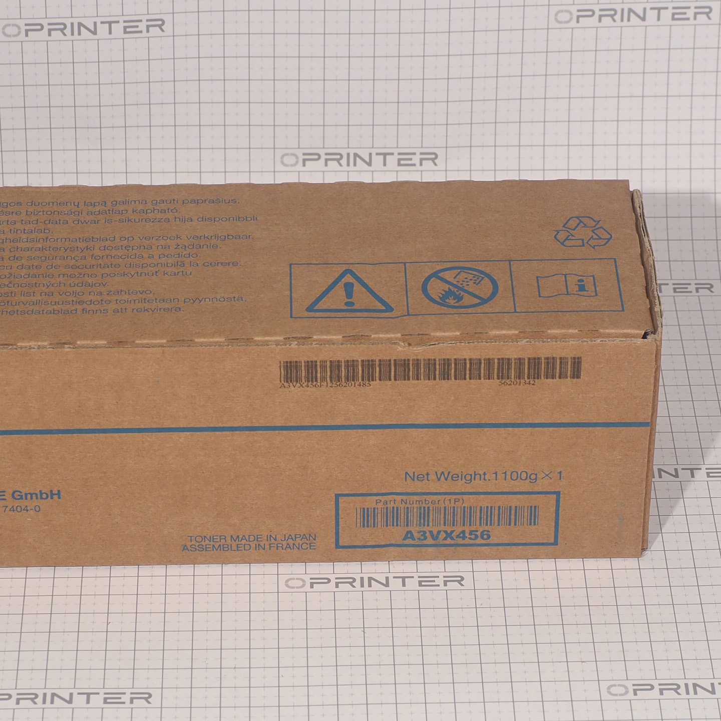 Тонер TN-620C cyan синий Konica Minolta A3VX456