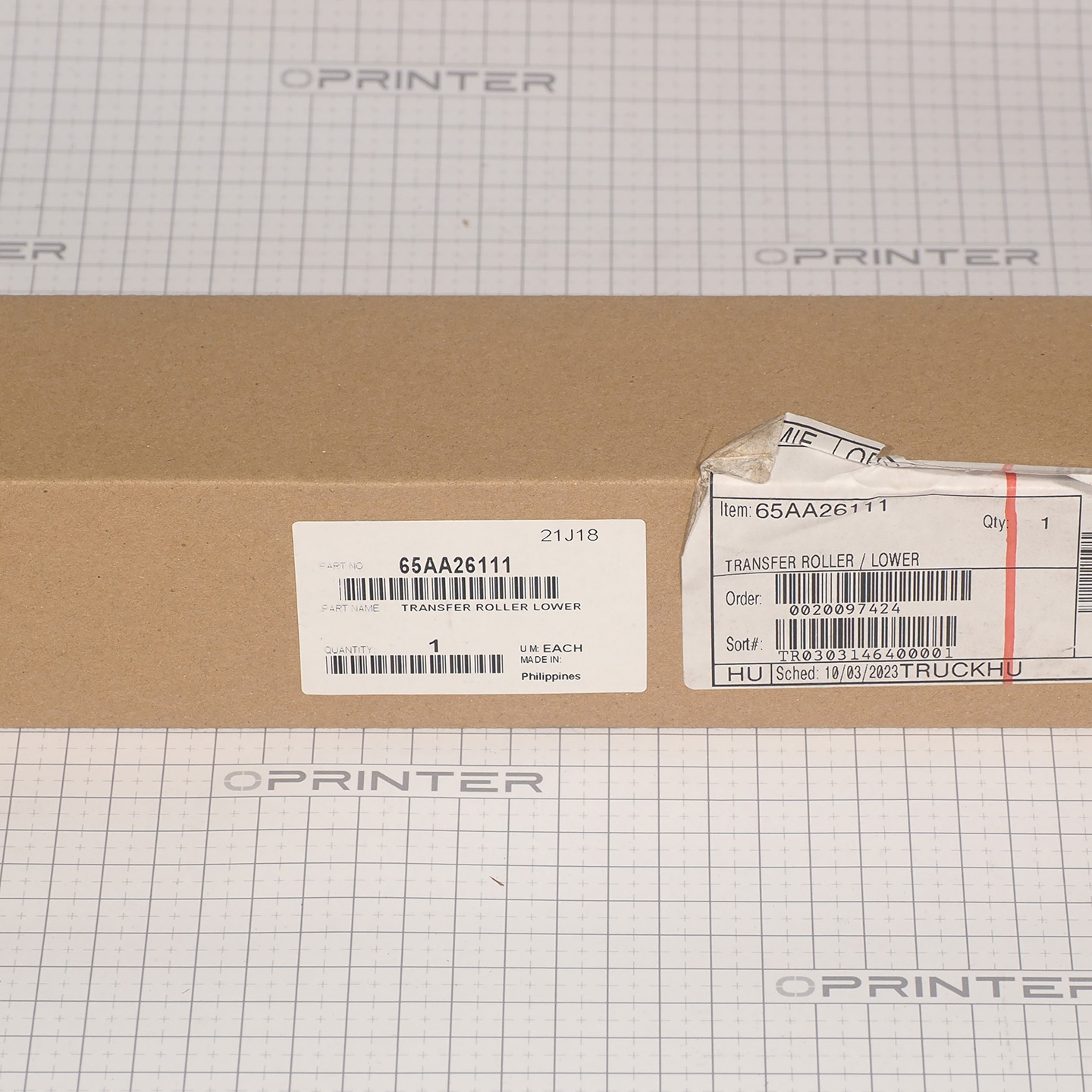 Ролик переноса нижний Konica Minolta 65AA26111