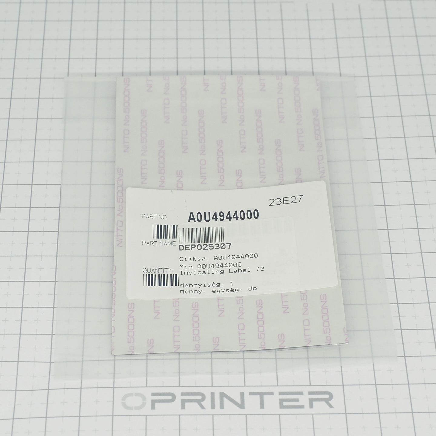 Наклейка Konica Minolta A0U4944000