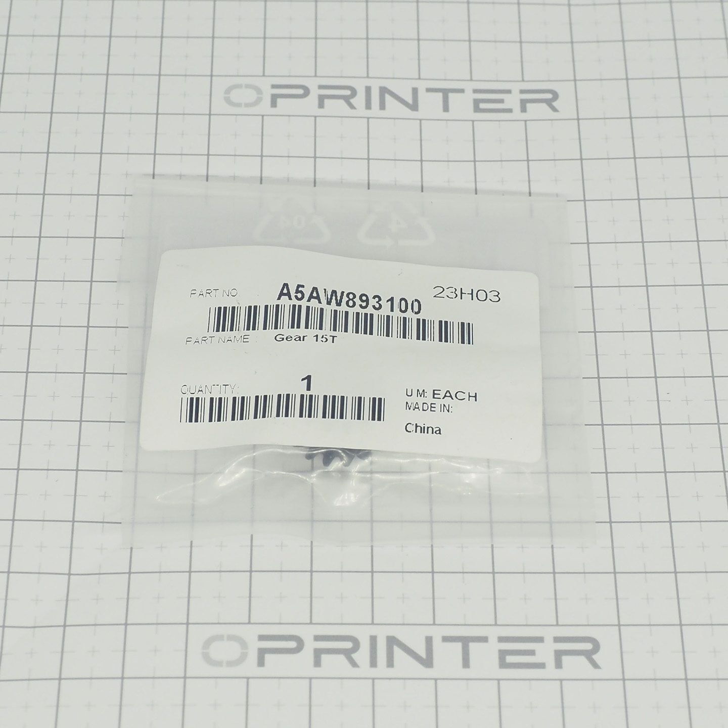 Шестерня Konica Minolta A5AW893100