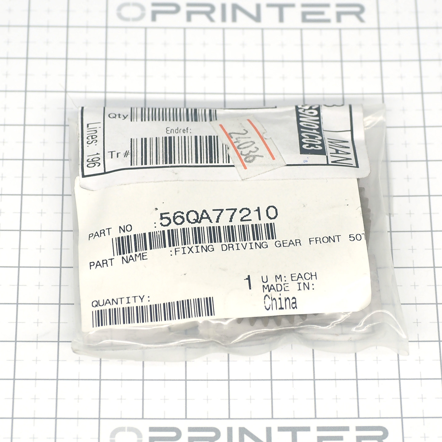 Шестерня 50T Konica Minolta 56QA77210