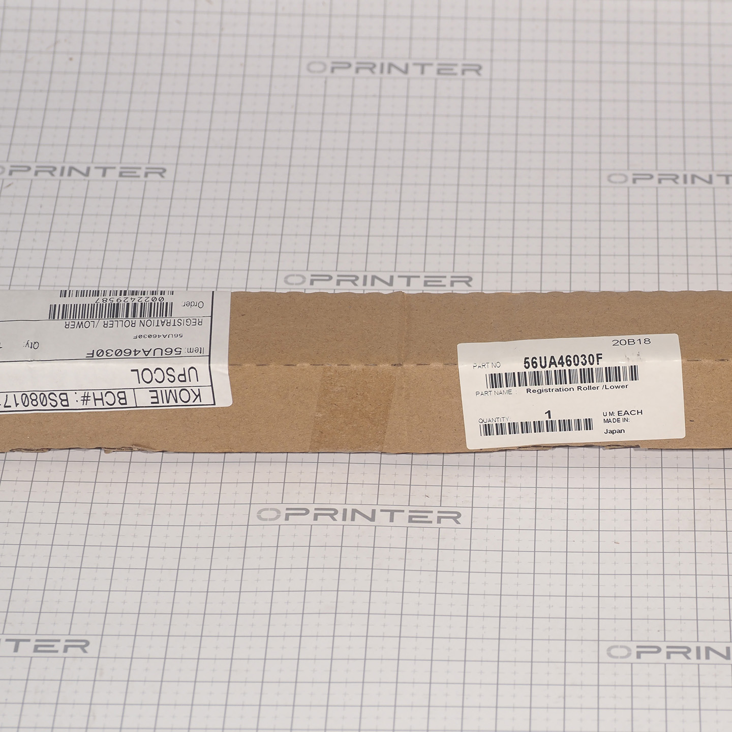 Ролик регистрации нижний Konica Minolta 56UA46030F