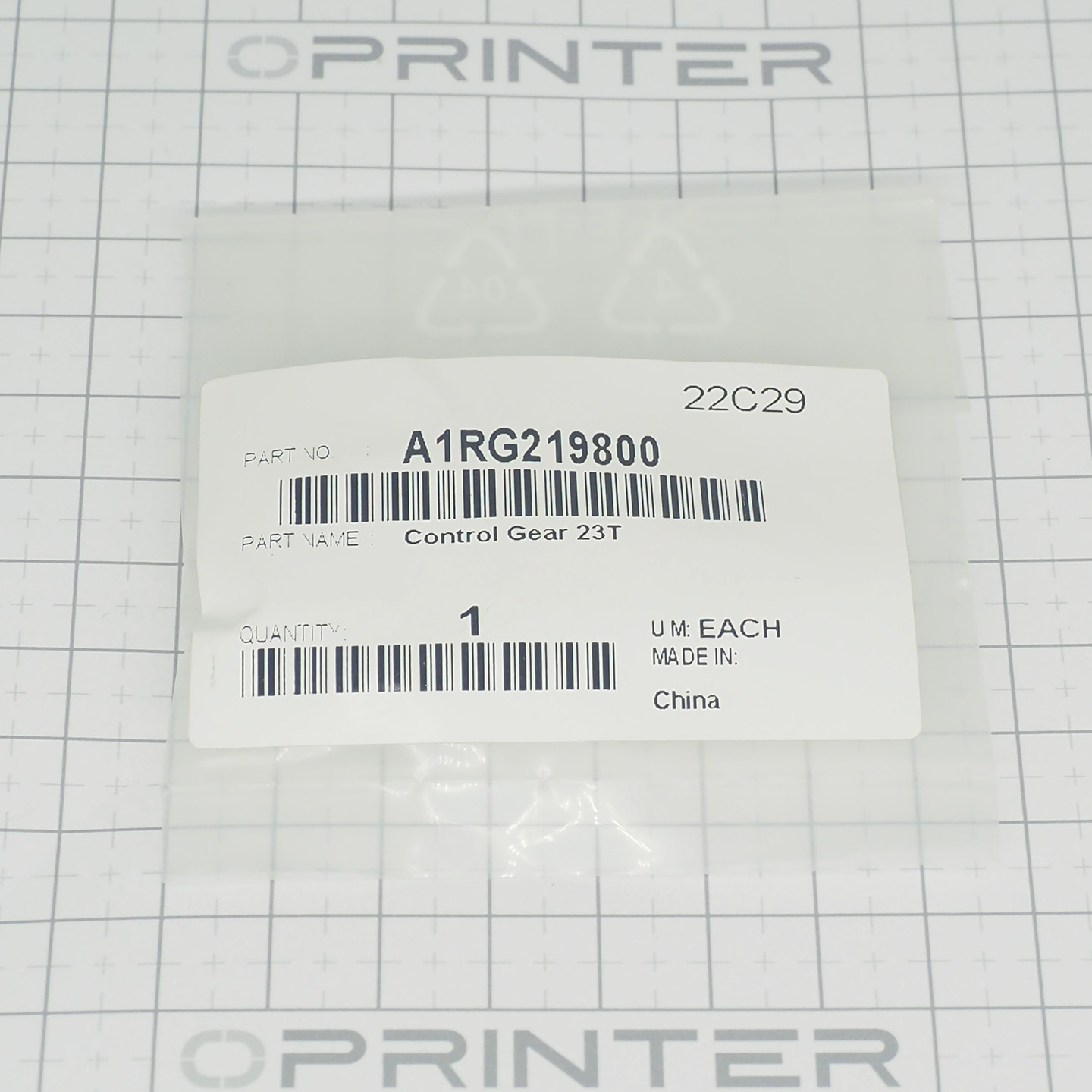 Шестерня (Control Gear 23T) Konica Minolta A1RG219800