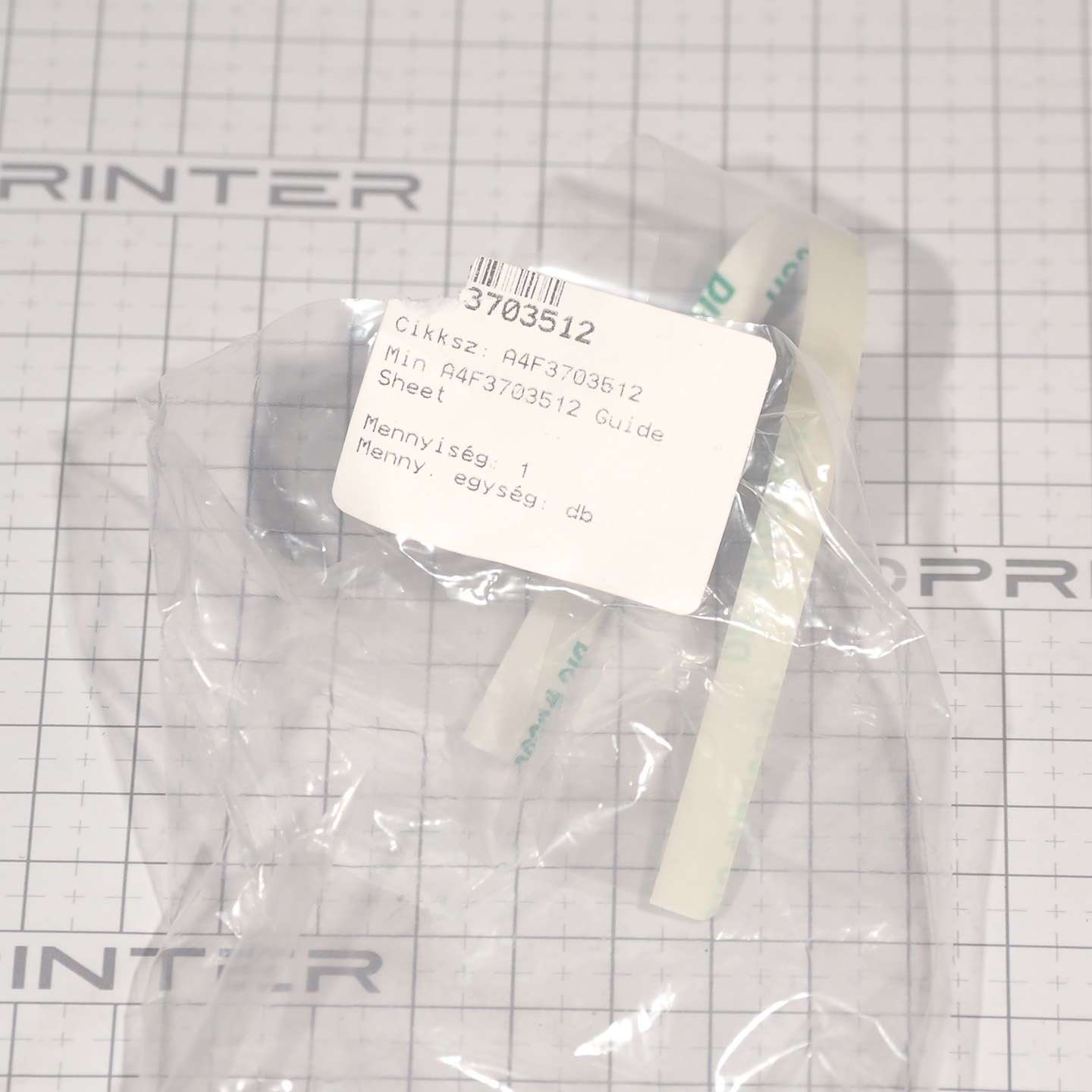 Пластина правая Konica Minolta A4F3703512