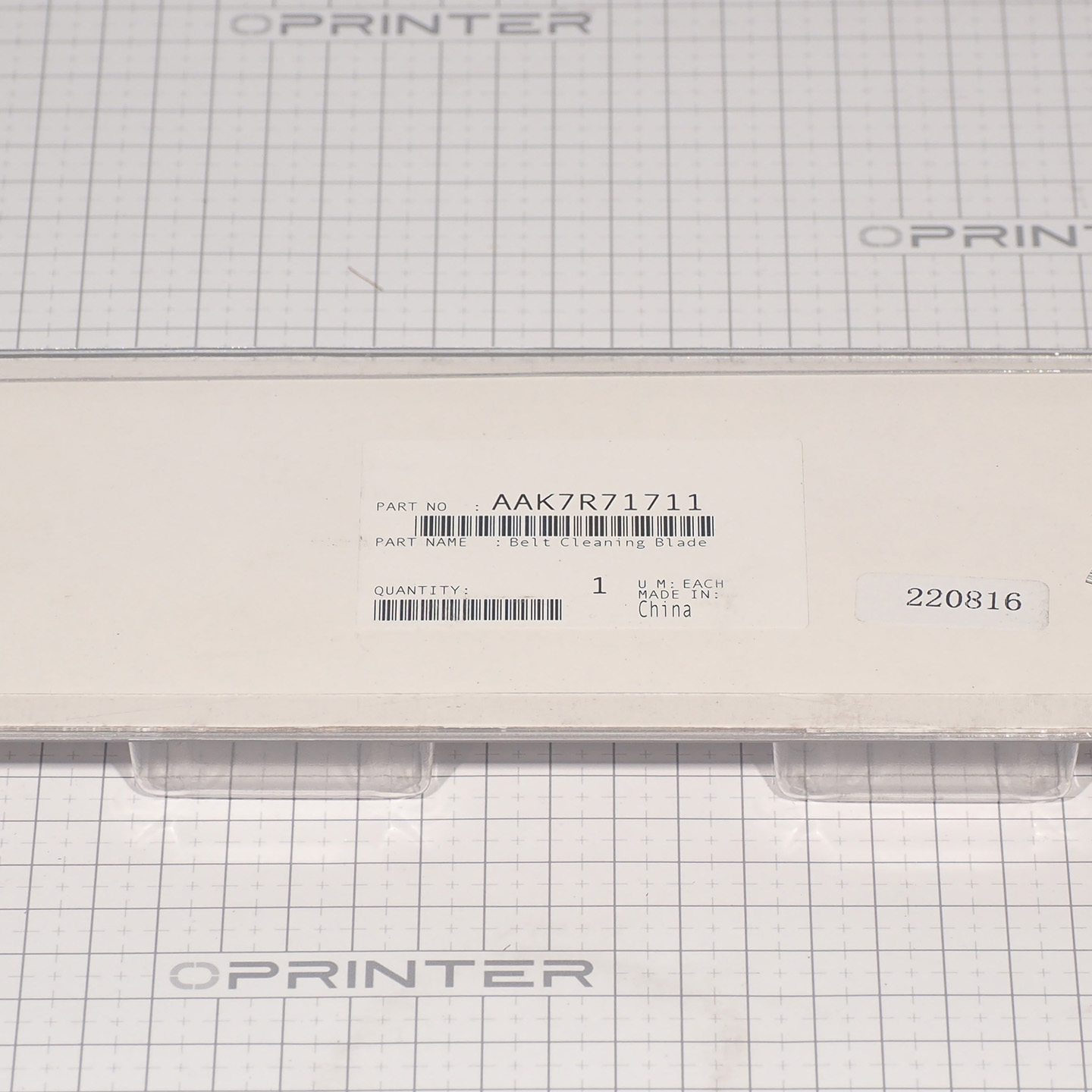 Лезвие очистки ремня Konica Minolta AAK7R71711