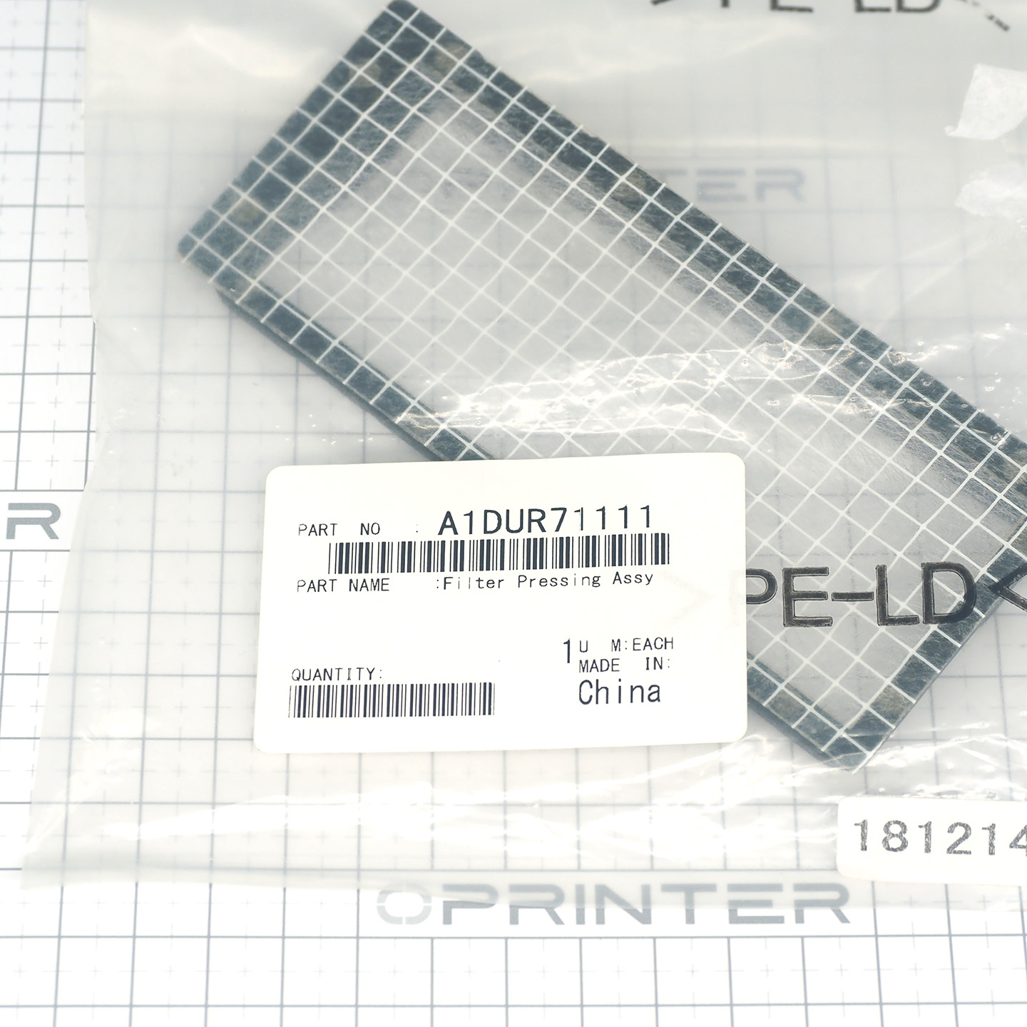 Фильтр секции корон заряда Konica Minolta A1DUR71111