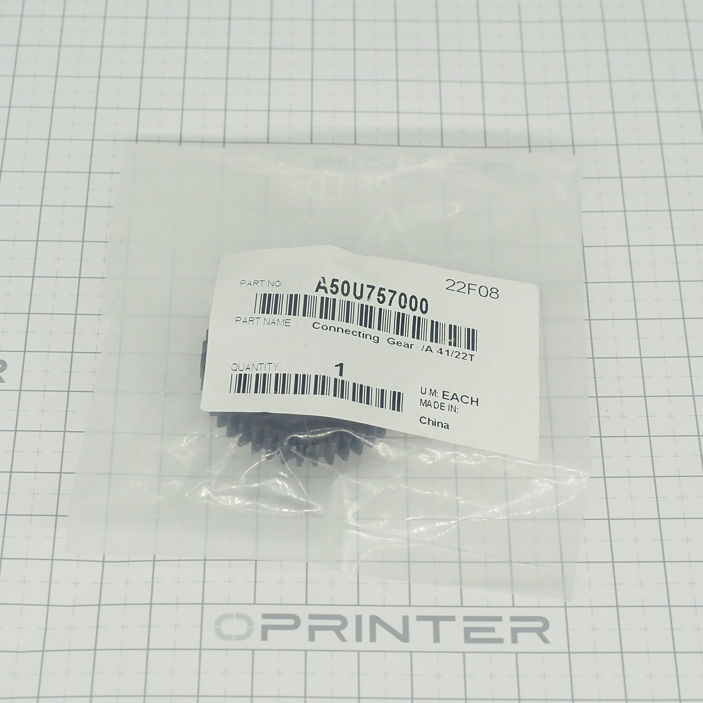 Шестерня (Connecting Gear/A 41/22T) Konica Minolta A50U757000