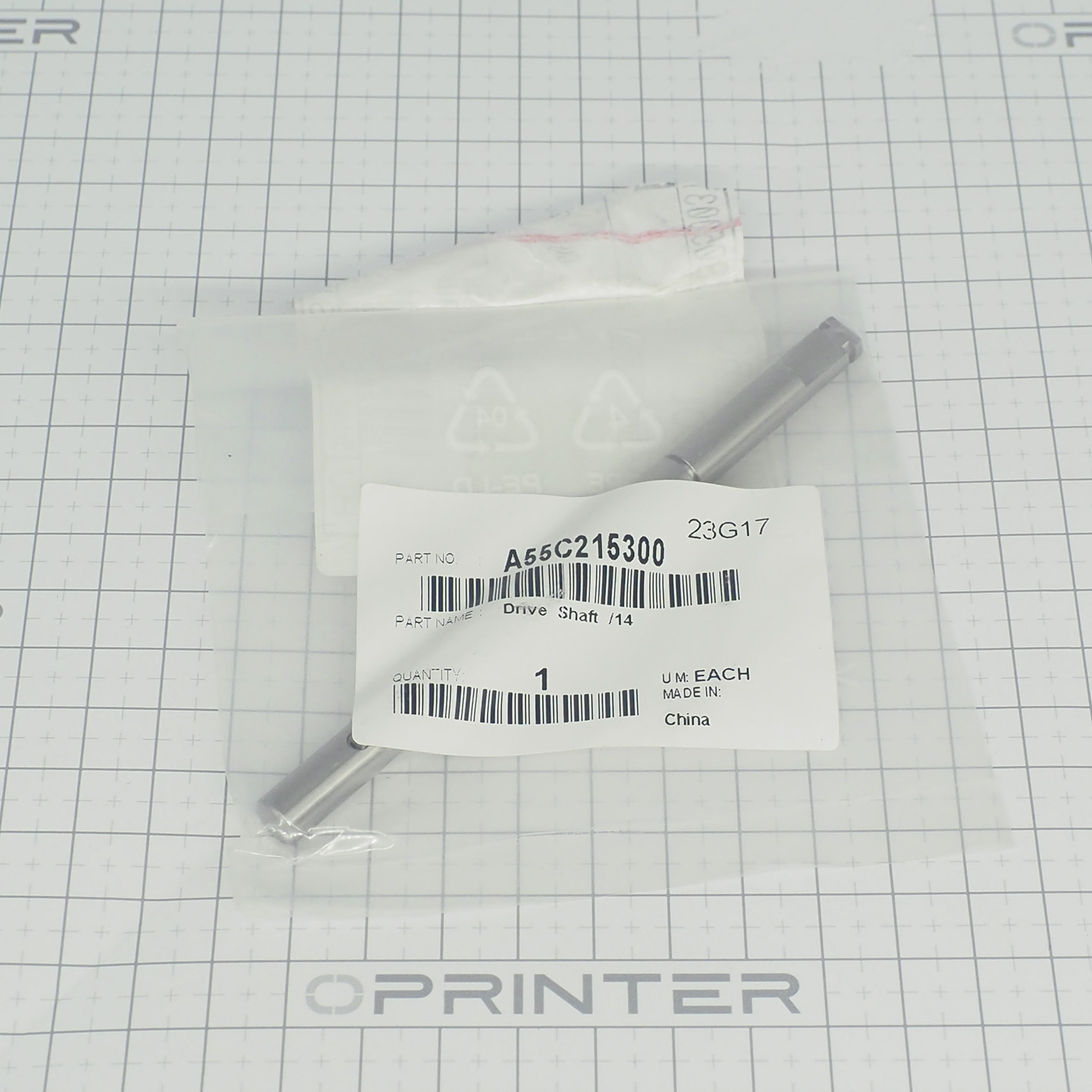 Ось привода (Drive Shaft/14) Konica Minolta A55C215300