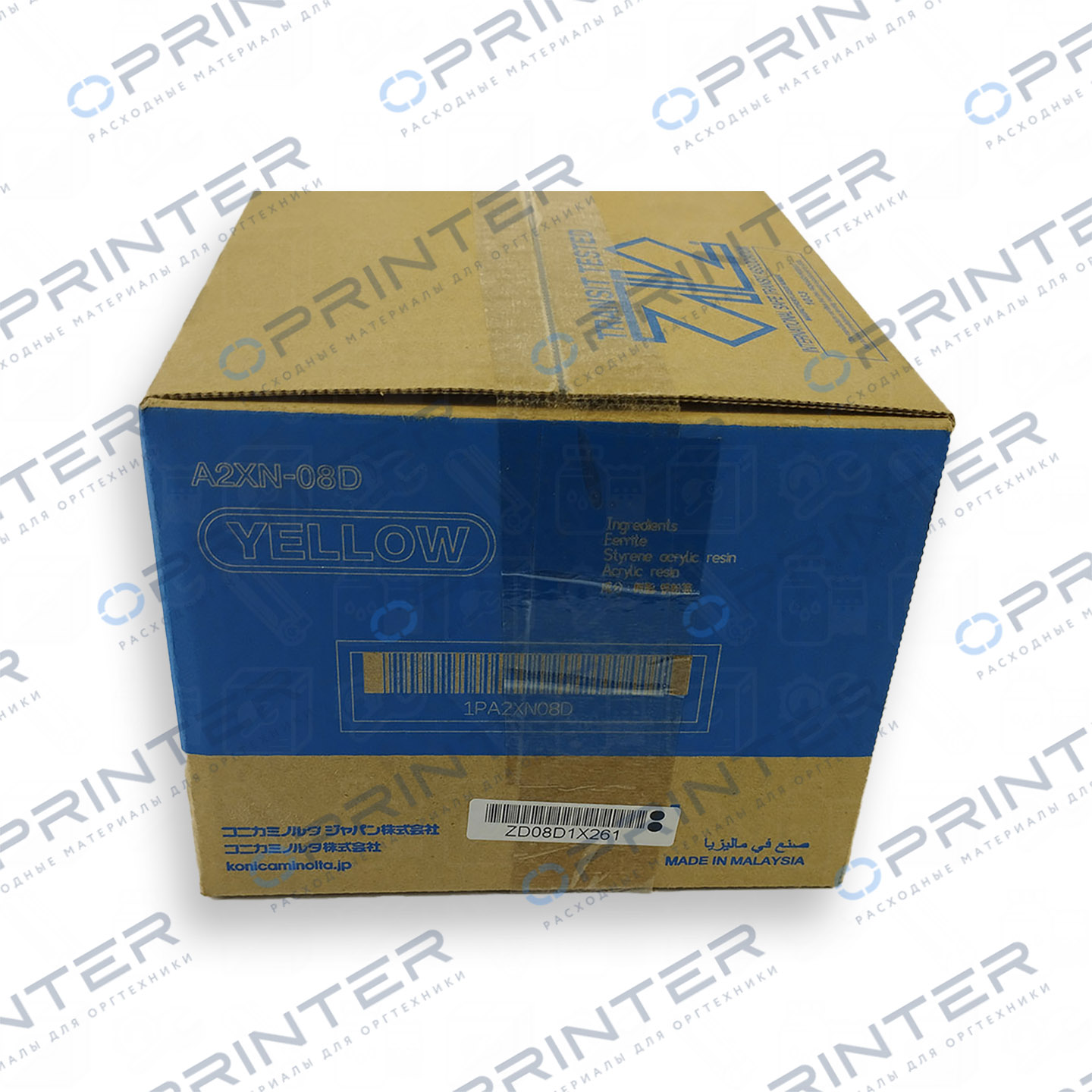 Девелопер DV-512Y yellow жёлтый Konica Minolta A2XN08D