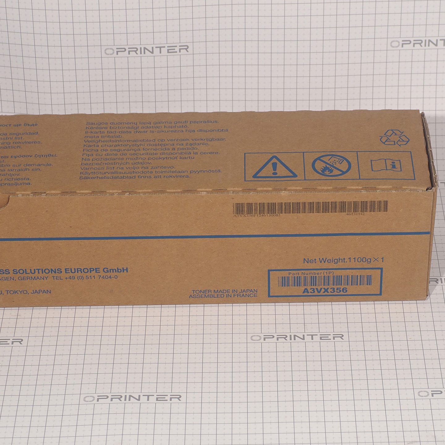 Тонер TN-620M magenta пурпурный Konica Minolta A3VX356