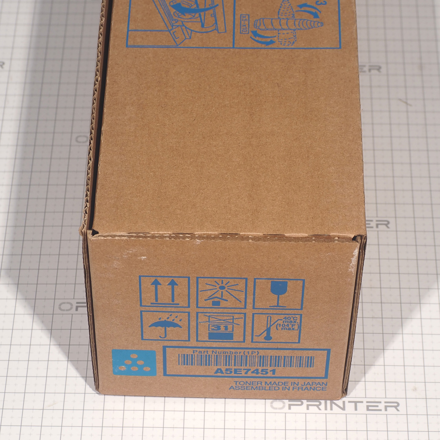 Тонер TN-622C (1645гр) cyan синий Konica Minolta A5E7451