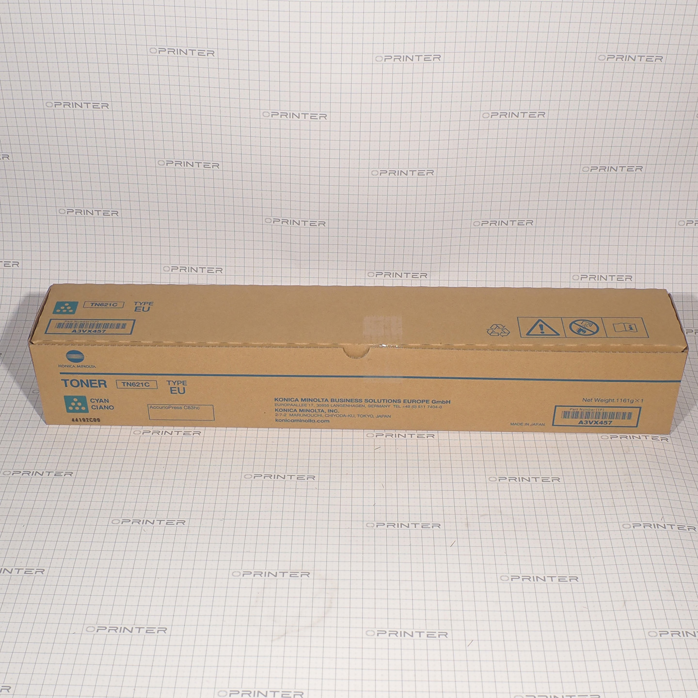 Тонер TN-621C cyan синий Konica Minolta A3VX457