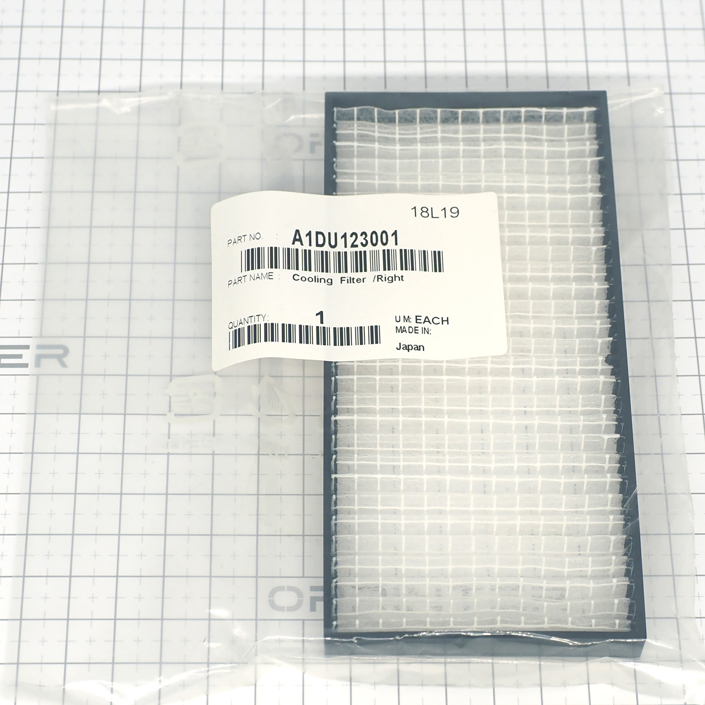 Воздушный фильтр Konica Minolta A1DU123001