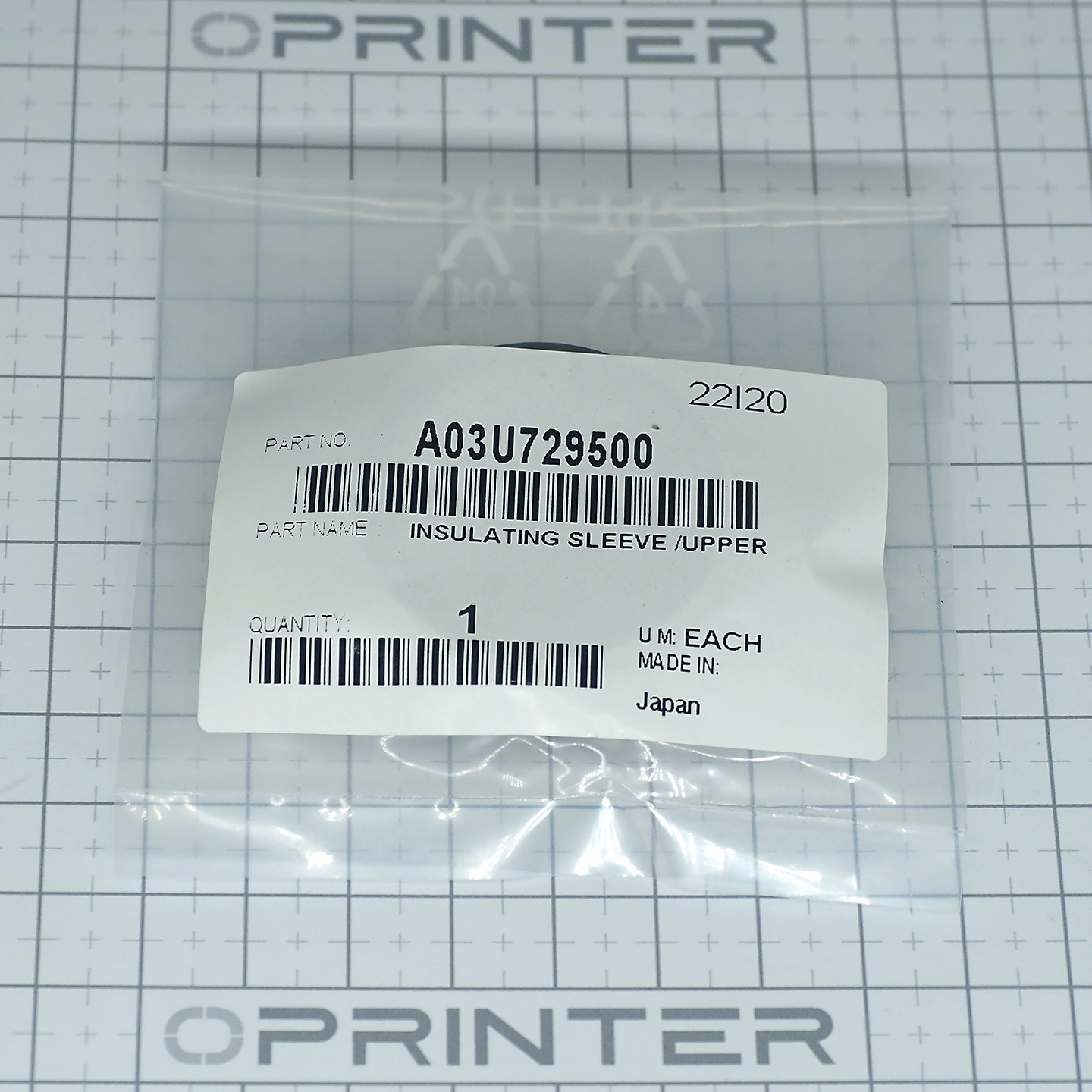 Термоизолирующая втулка верхняя Konica Minolta A03U729500