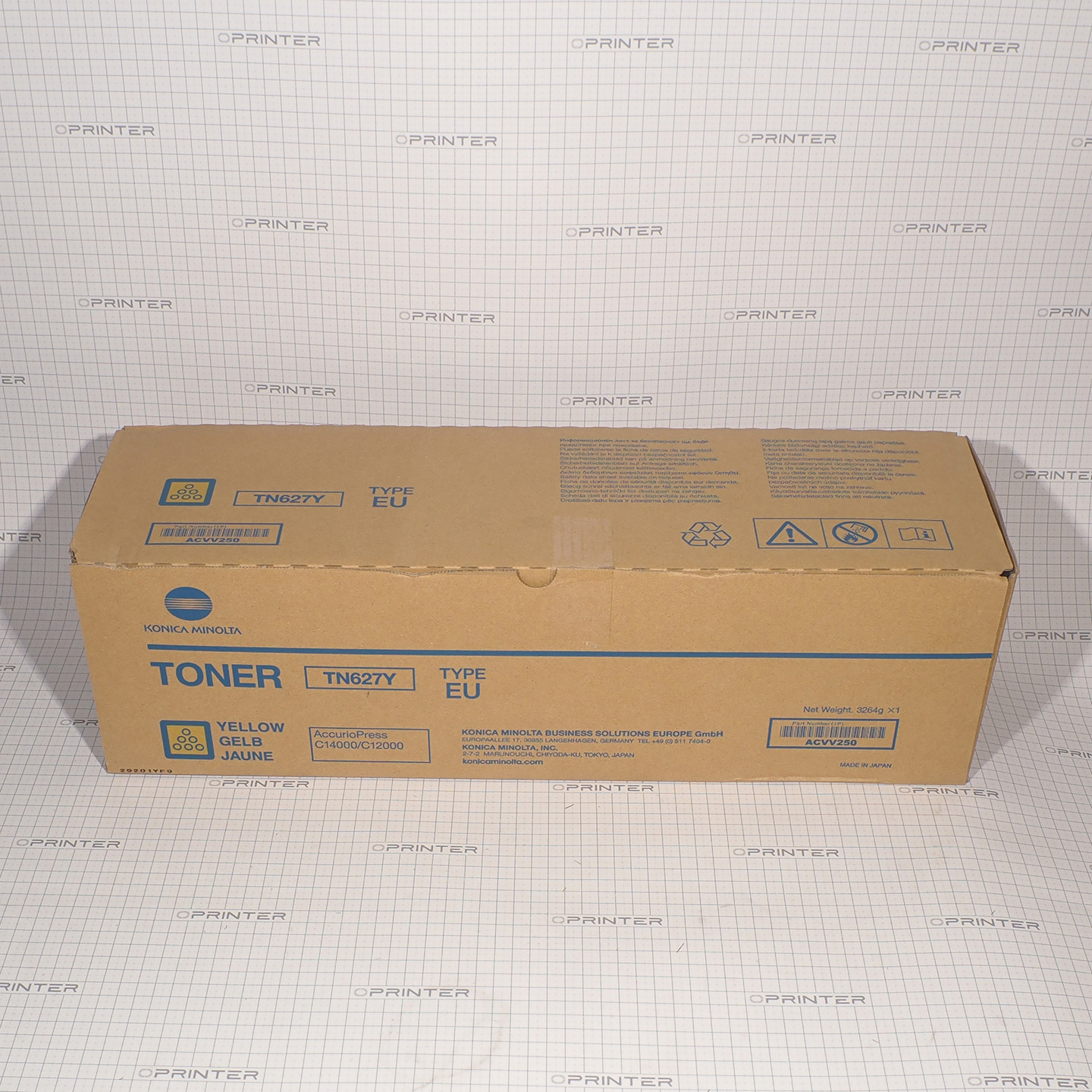 Комплект тонеров TN-627 CMYK Konica Minolta