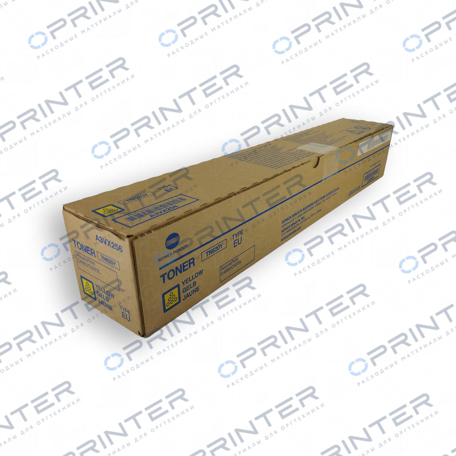 Тонер TN-620Y yellow желтый Konica Minolta A3VX256 Тонер TN-620Y yellow желтый Konica Minolta A3VX256