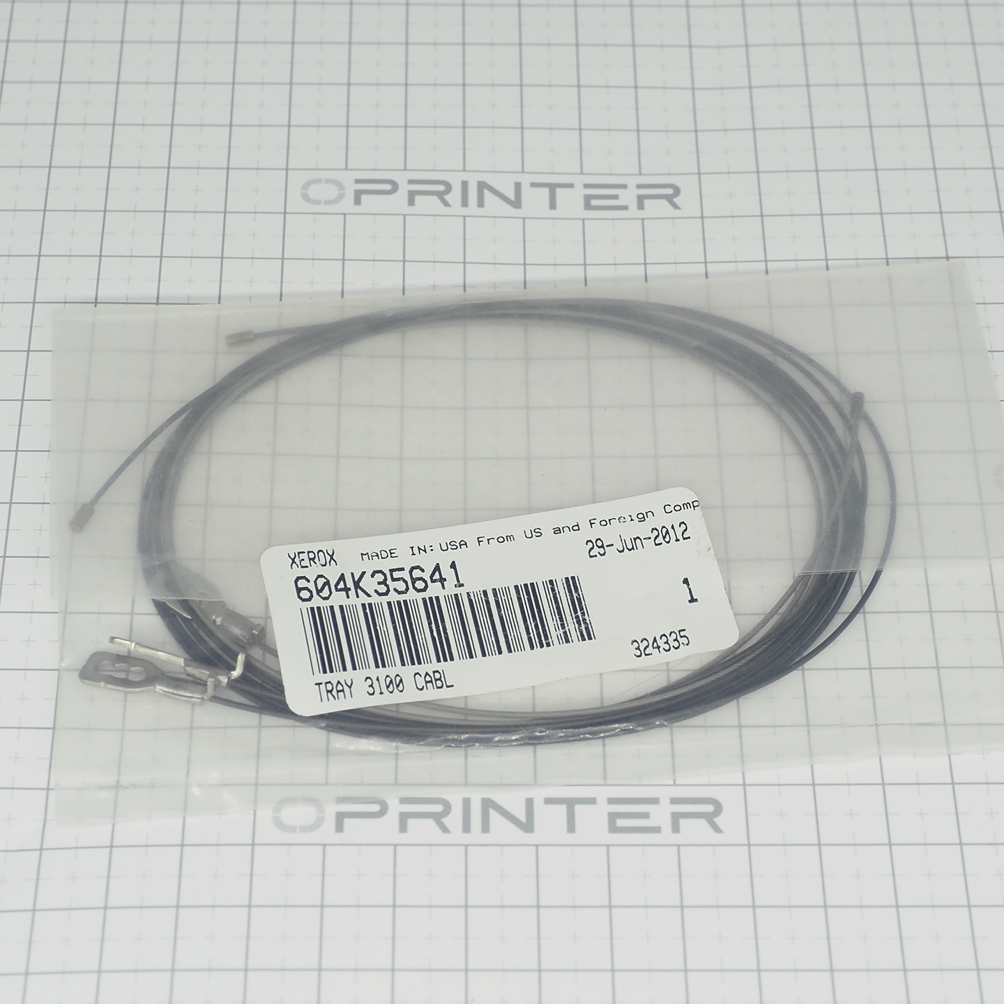 Комплект тросиков подъемника Xerox 604K35641