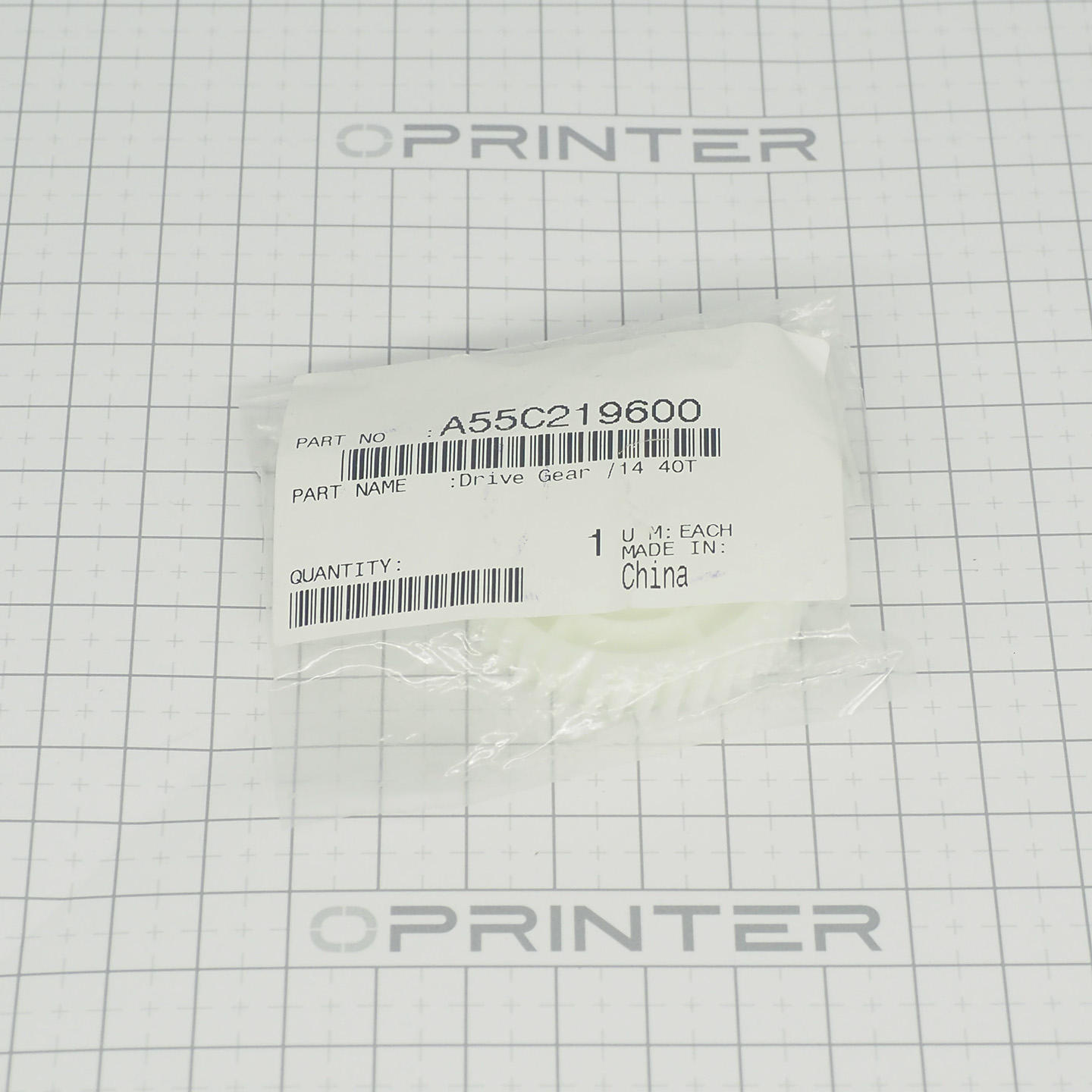 Шестерня (Drive Gear/14) Konica Minolta A55C219600