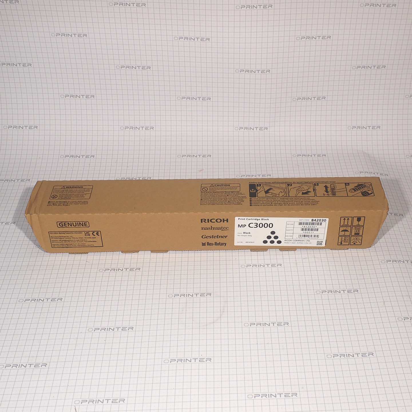 Картридж лазерный black Ricoh 842030