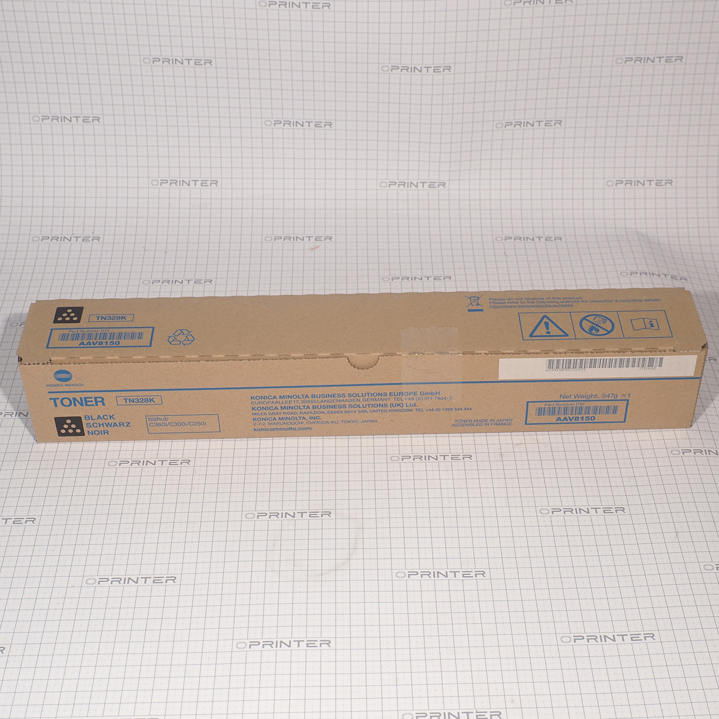 Комплект тонеров TN-328 CMYK Konica Minolta