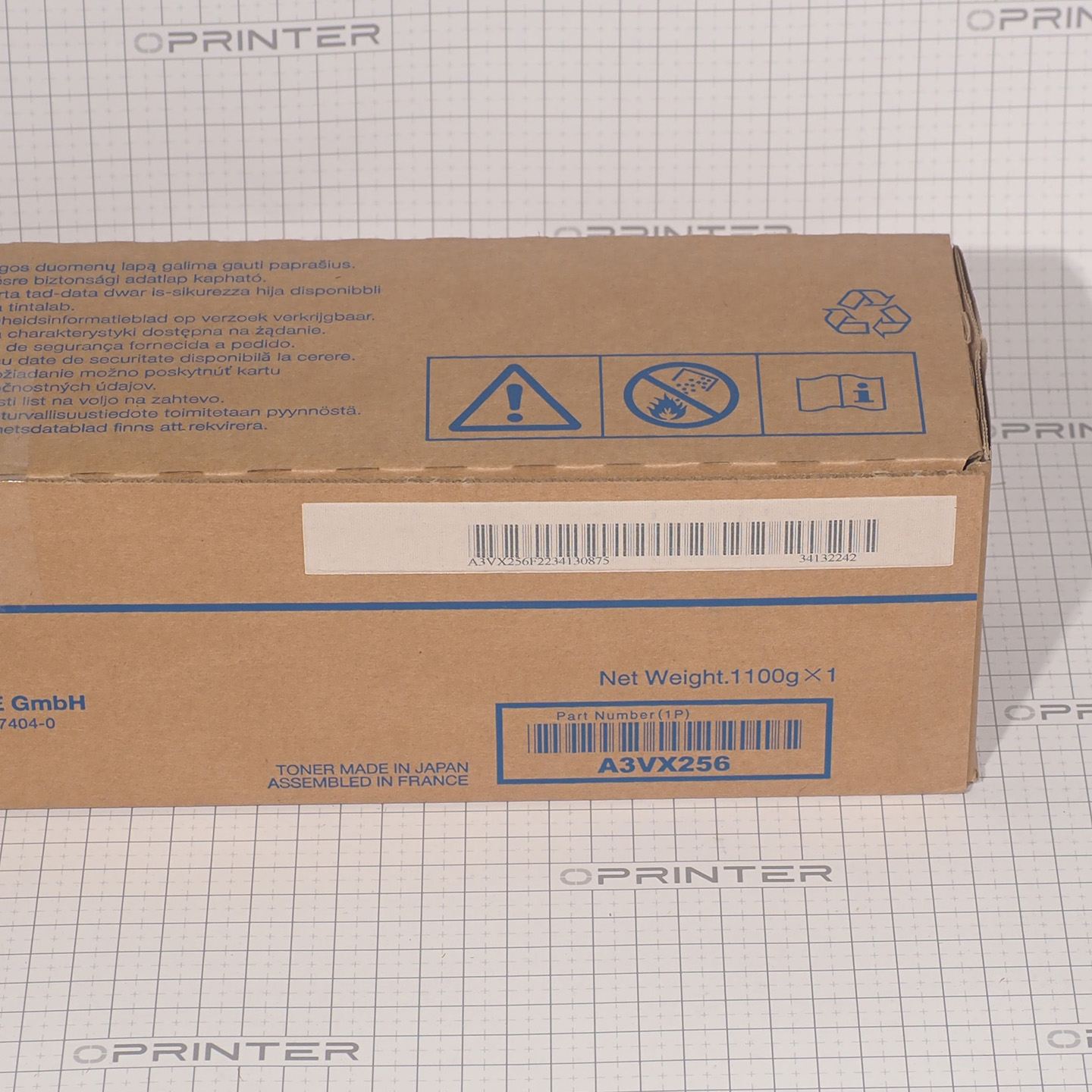 Тонер TN-620Y yellow желтый Konica Minolta A3VX256