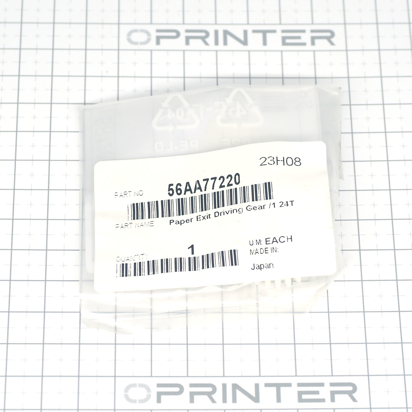 Шестерня вывода бумаги Konica Minolta 56AA77220