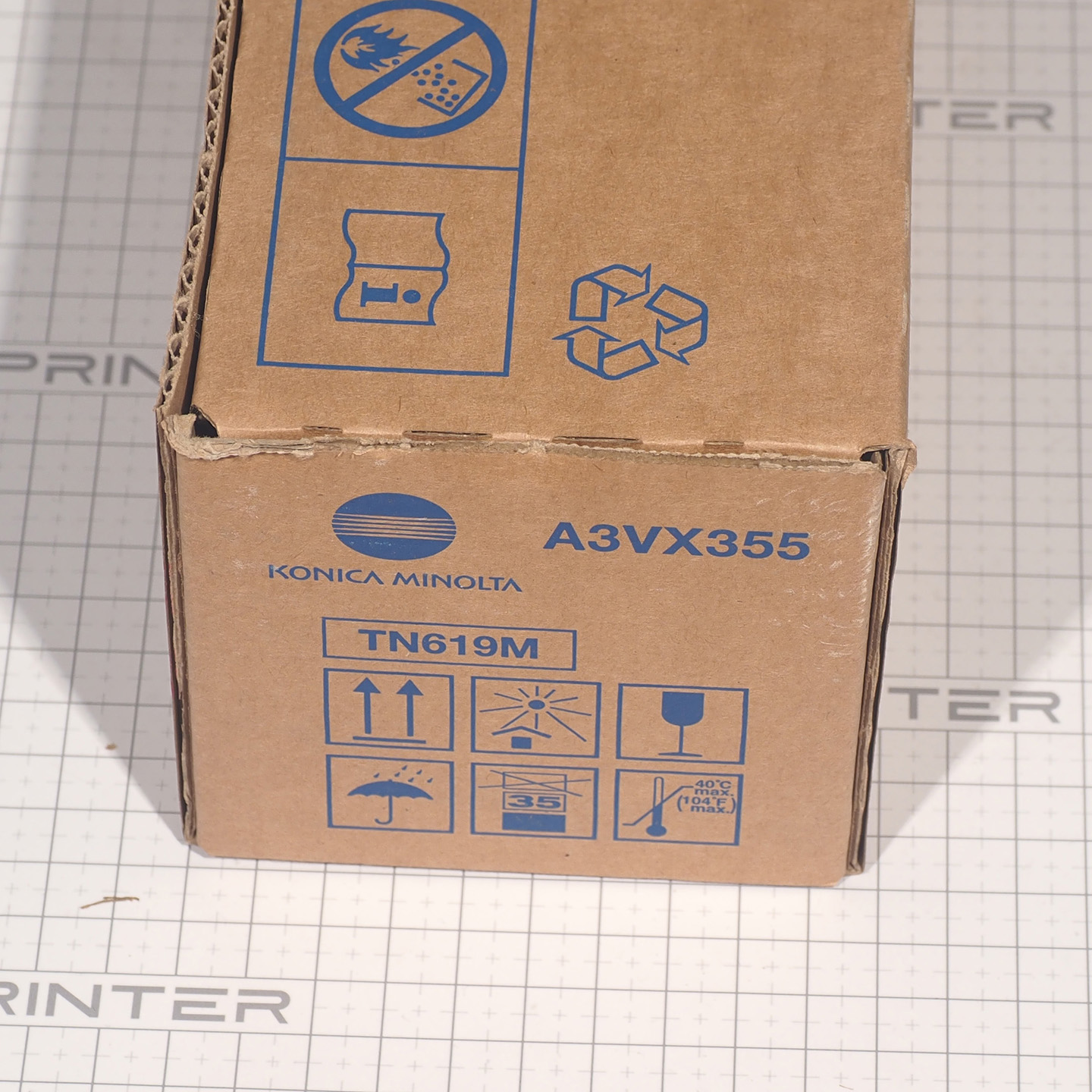 Тонер TN-619M magenta пурпурный Konica Minolta A3VX355