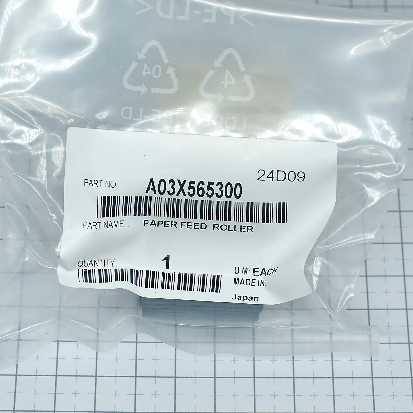 Ролик подачи бумаги Konica Minolta A03X565300