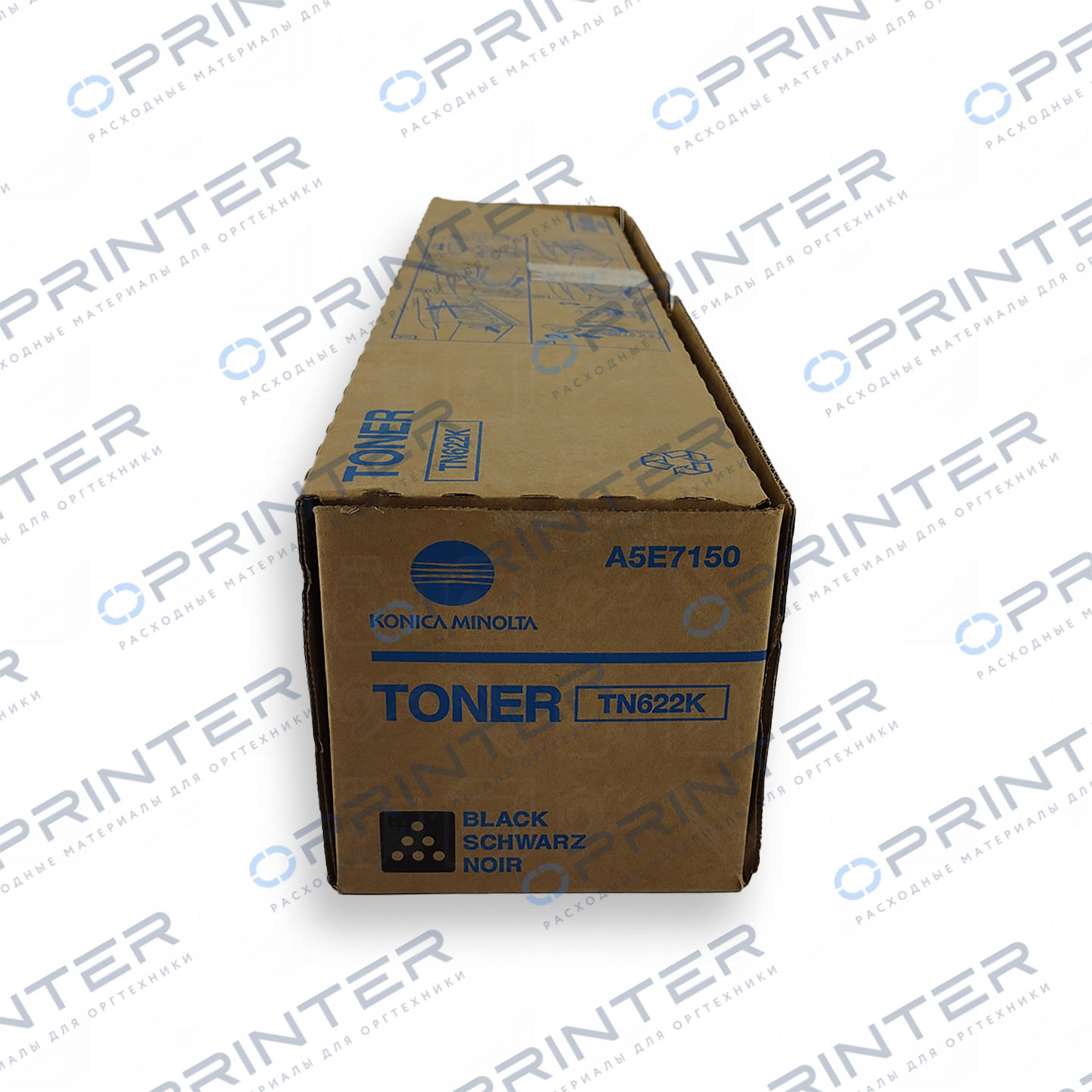 Тонер TN-622K black черный Konica Minolta A5E7150 Тонер TN-622K black черный Konica Minolta A5E7150