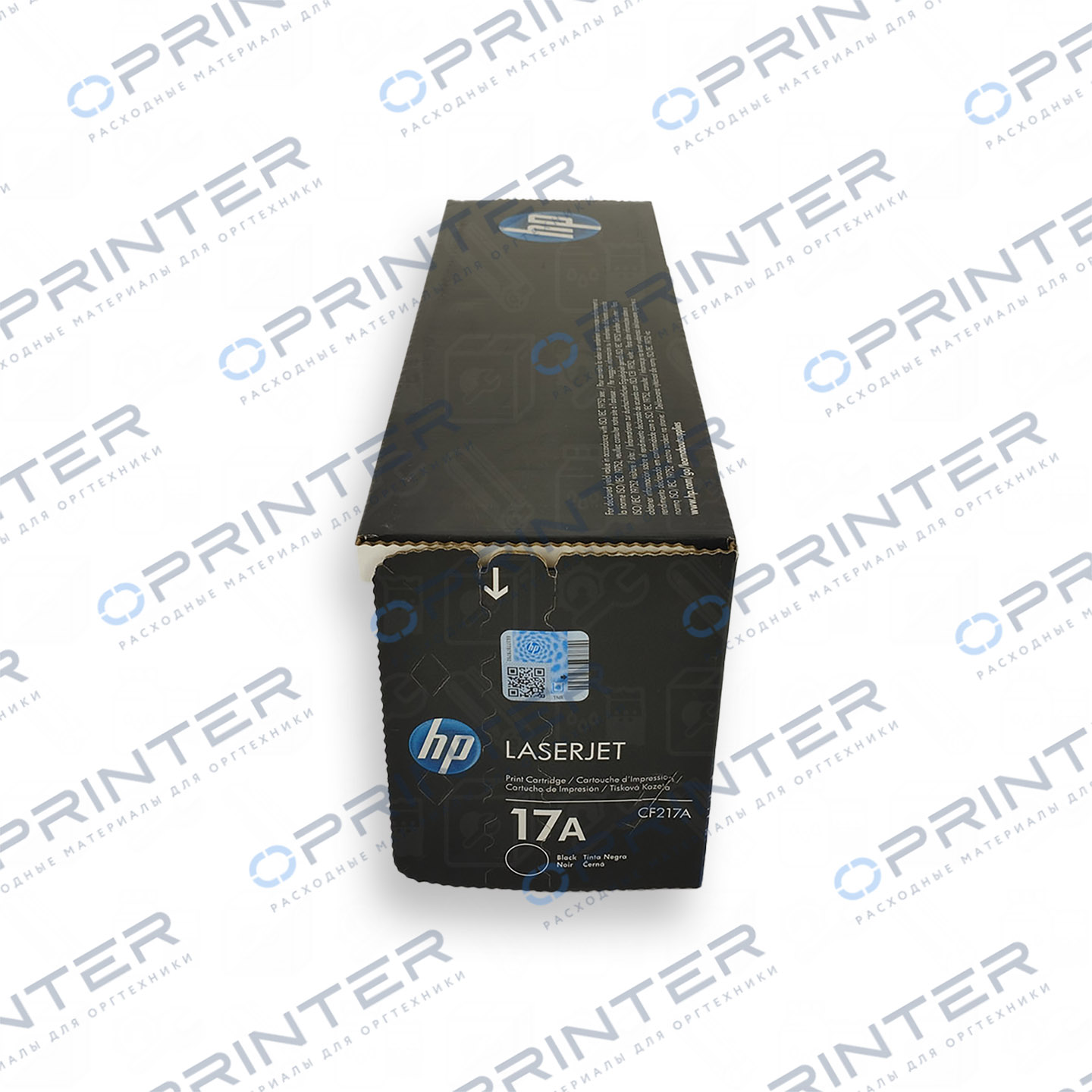 Картридж 17A black черный HP CF217A