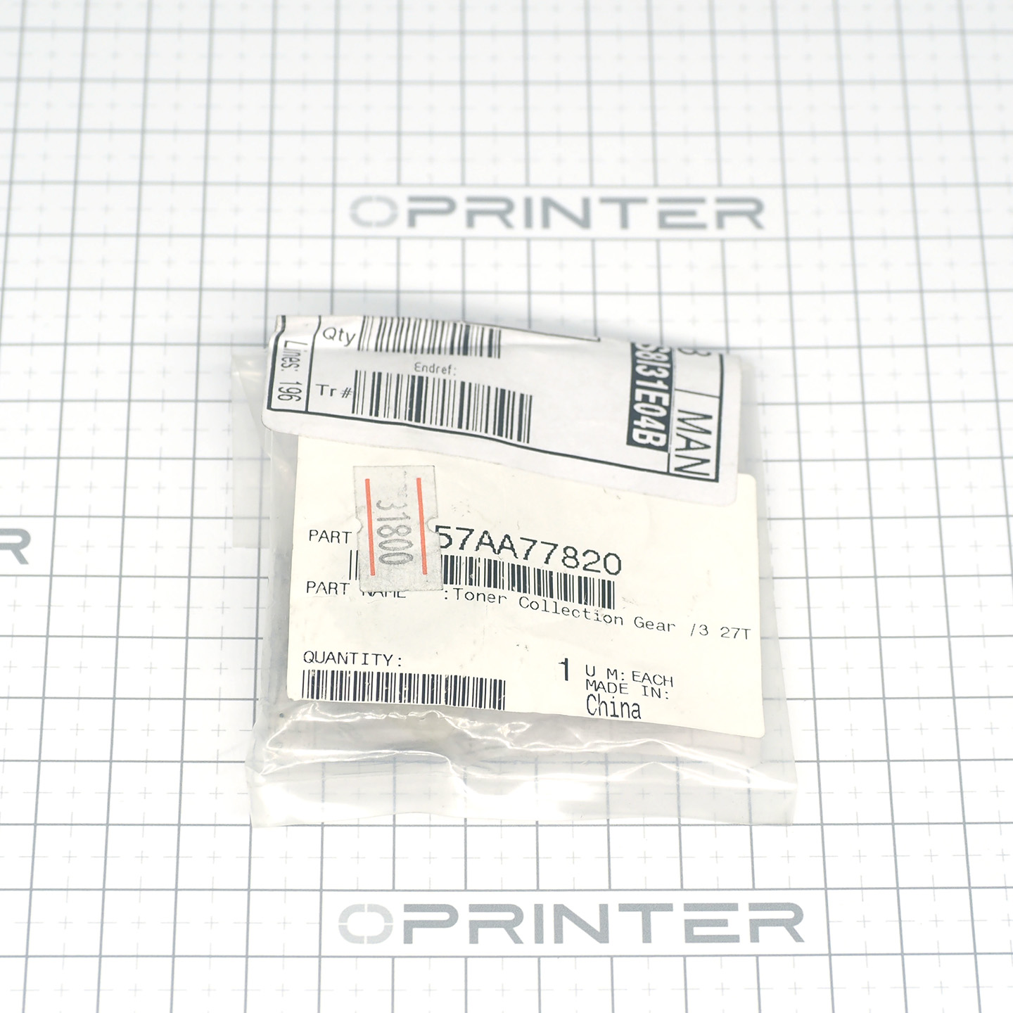Шестерня 3 27T Konica Minolta 57AA77820 Шестерня 3 27T Konica Minolta 57AA77820