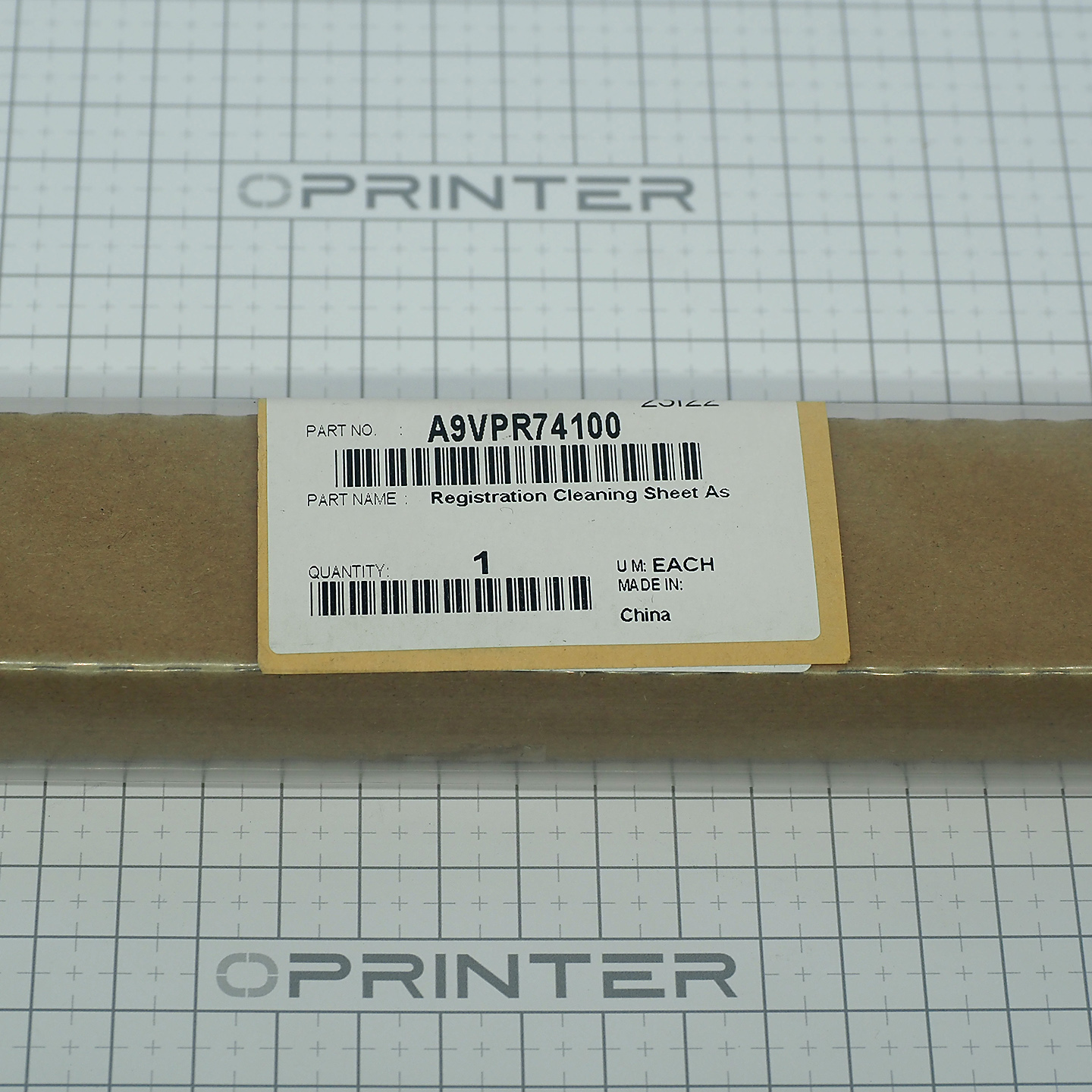 Пластина очистки узла регистраци Konica Minolta A9VPR74100