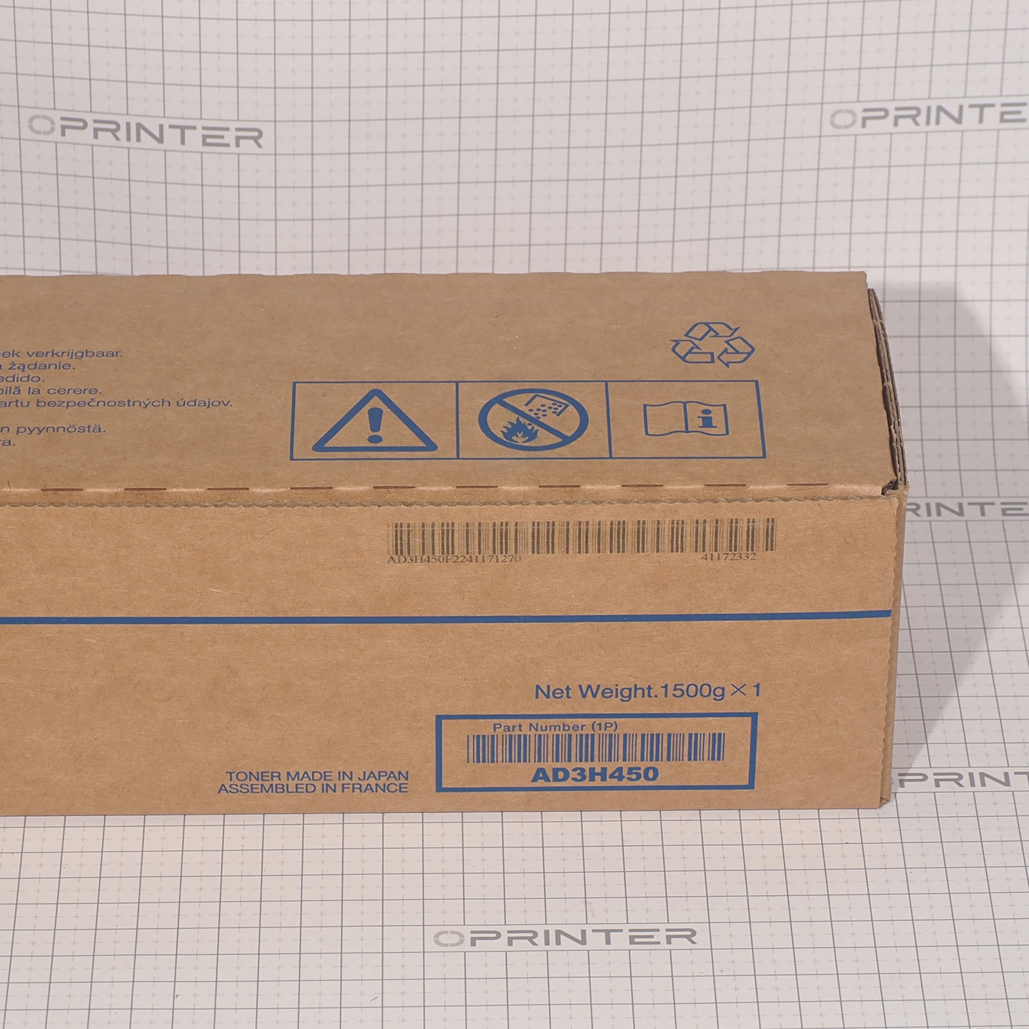 Тонер TN-629C cyan синий Konica Minolta AD3H450