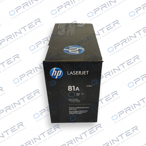 Картридж 81A black черный HP CF281A