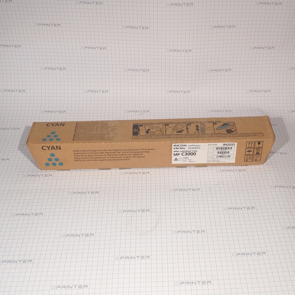Картридж лазерный cyan Ricoh 842033
