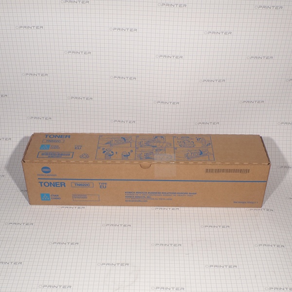 Тонер TN-622C (1645гр) cyan синий Konica Minolta A5E7451
