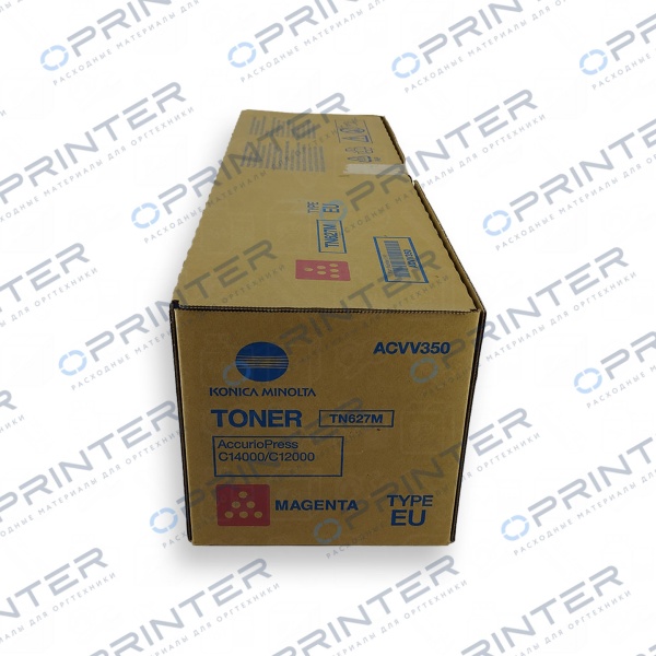 Тонер TN-627M magenta пурпурный Konica Minolta ACVV350 Тонер TN-627M magenta пурпурный Konica Minolta ACVV350