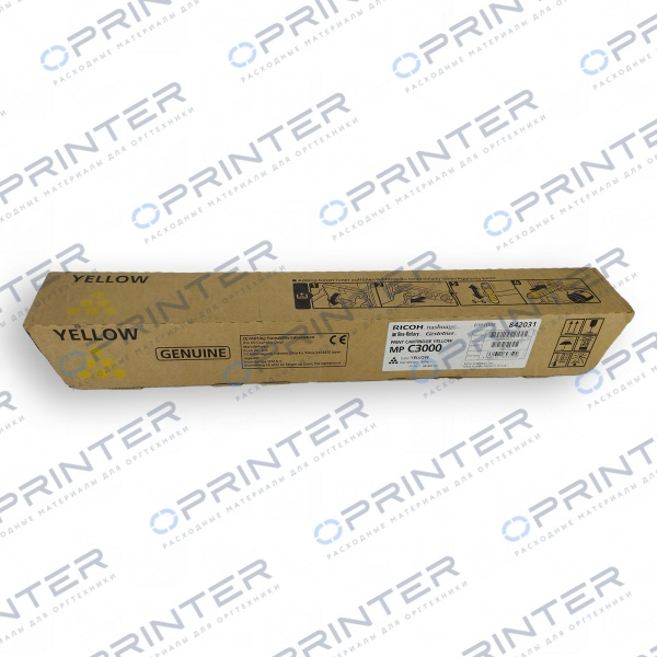 Картридж лазерный yellow Ricoh 842031