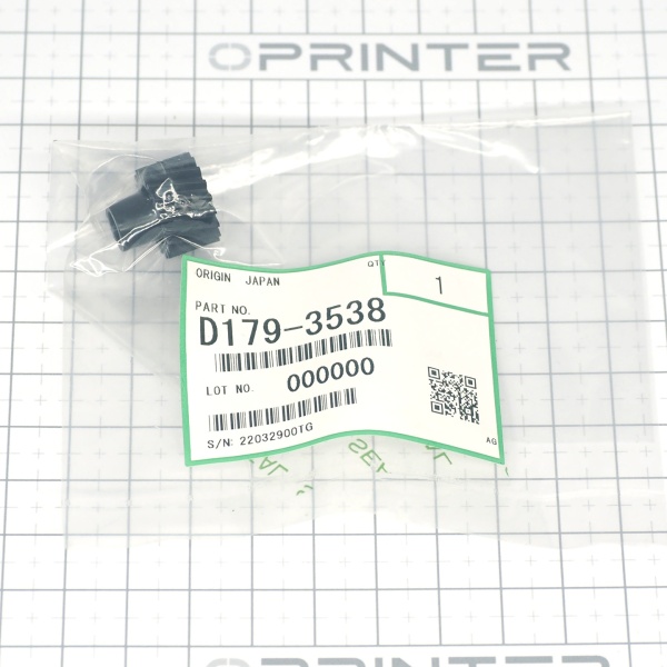 Шестерня шнека сбора отработанного тонера (18 зубьев) Ricoh D1793538