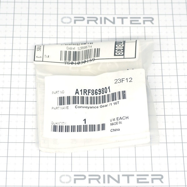 Шестерня 16T Konica Minolta A1RF869801 Шестерня 16T Konica Minolta A1RF869801