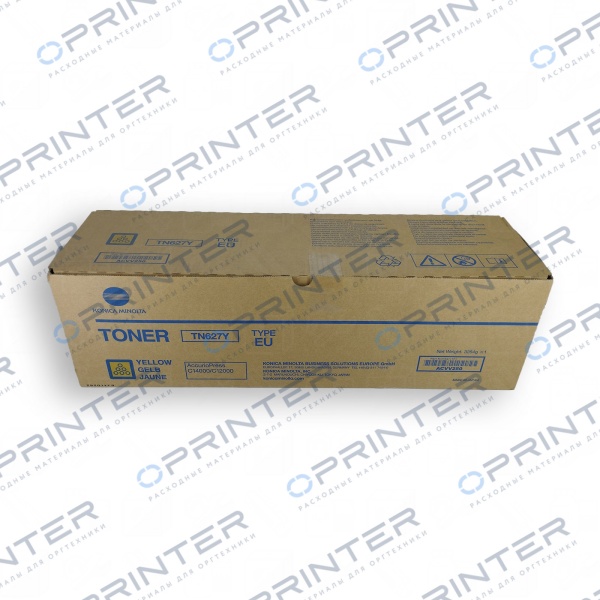 Тонер TN-627Y yellow желтый Konica Minolta ACVV250 Тонер TN-627Y yellow желтый Konica Minolta ACVV250