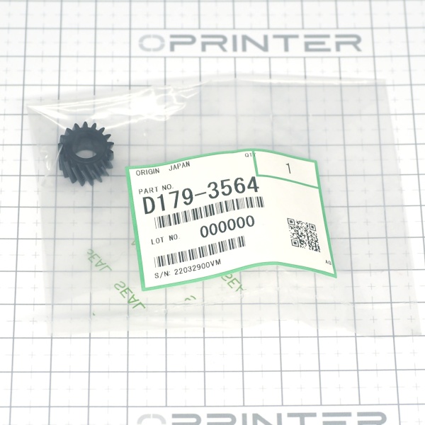 Верхняя промежуточная шестерня (17 зубьев) Ricoh D1793564