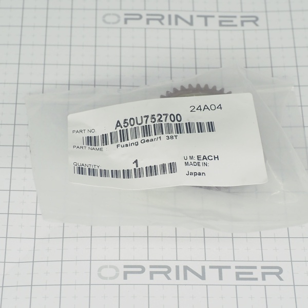 Шестерня узла термозакрепления 1 Konica Minolta A50U752700