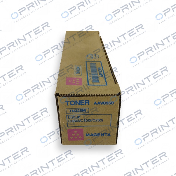 Тонер TN-328M magenta пурпурный Konica Minolta AAV8350