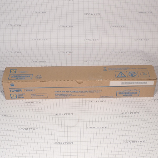 Тонер TN-328Y yellow желтый Konica Minolta AAV8250