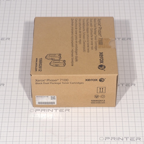 Тонер-картридж черный Xerox 106R02612